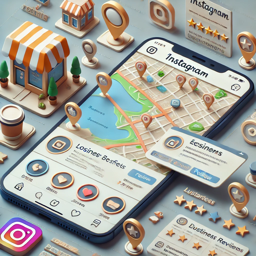 Benefits of Instagram's map feature for local businesses