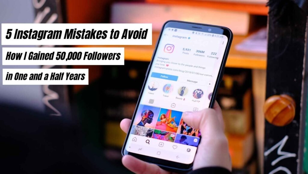 Instagram Mistakes