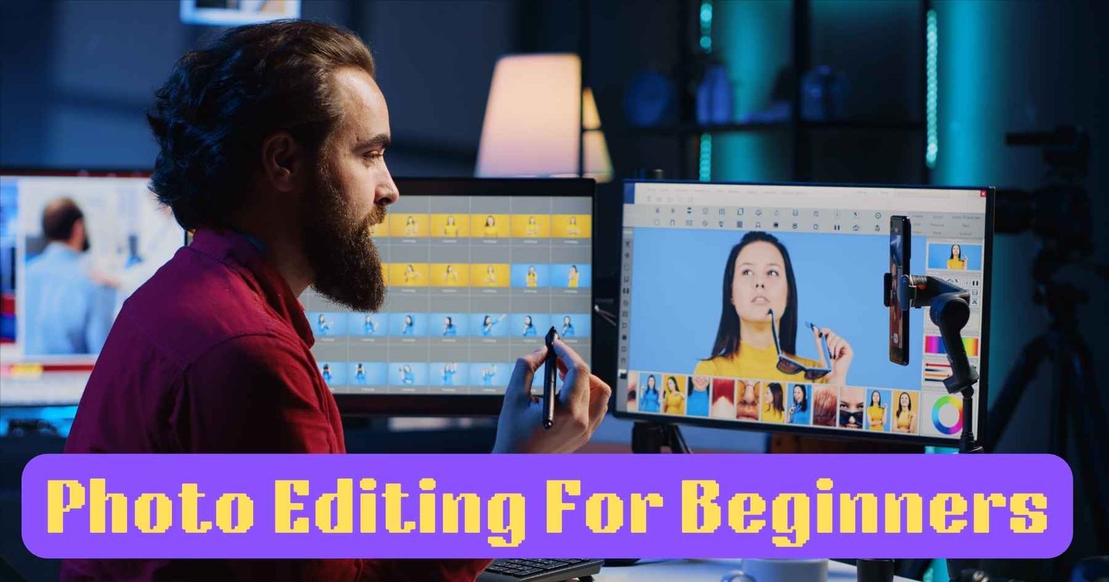 photo editing for beginners